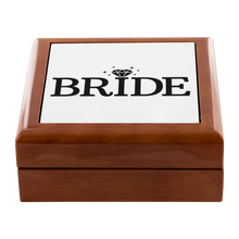 Load image into Gallery viewer, Bride Jewelry Box | Holiday Gifts | Wedding Gifts | Gifts for Her

